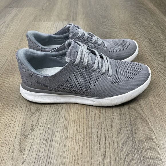 Kizik Shoes Mens 8.5 Gray Lima Handsfree Athletic Sneakers Lightweight Mesh - Picture 1 of 14
